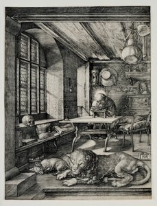 San Girolamo nel suo studio, 1514 da Albrecht Dürer